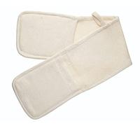 KitchenCraft Extra-Thick Heavy-Duty Cotton Double Oven Gloves, 80 x 17 cm (31.5" x 6.5")