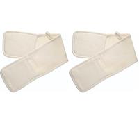 KitchenCraft Extra-Thick Heavy-Duty Cotton Double Oven Gloves, 80 x 17 cm (31.5" x 6.5") (Lot de 2)