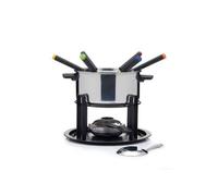 KitchenCraft Fondue Set 3en 1 avec fourchettes à code couleur (pour fondue au chocolat, à la viande et au fromage fr)