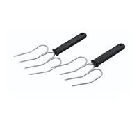 KitchenCraft - Fourchettes à Viande et Volaille, 22 x 9 cm, Lot de 2