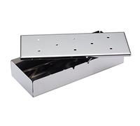 KitchenCraft Boîte de Fumage BBQ en Acier Inoxydable, 22,5 X 9 X 4 cm (9" X 3,5" X 1,5")