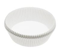 KitchenCraft KCCL8 Lot de 40 moules à gâteau antiadhésifs ronds 20 cm, blancs, Blanc