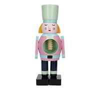 KitchenCraft KCXMNUTLADY Casse-noix en bois Collection Casse-noix, femelle, cadeau étiqueté, bois, mixte