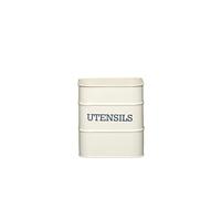 KITCHENCRAFT LNUTENCRE Boîte de Ustensiles, Acier, Crème