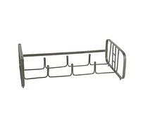 KitchenCraft Living Nostalgia - Petit Casier à vin pour 4 Bouteilles, 22,5 x 44,5 x 13,5 cm