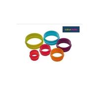 Colourworks Emporte-pièce Rond 5 pièces en Plastique, 9 x 12 x 16 cm