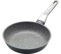 KitchenCraft Master Class - Poêle à frire antiadhésive en fonte d'aluminium (induction, 20 cm), gris, Aluminium, Gris, 20 cm