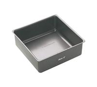 KitchenCraft MasterClass - Moule à Gâteau Carré Antiadhésif avec Fond Amovible, 20 cm