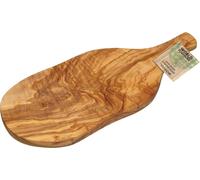KitchenCraft : Monde des saveurs - Planche à découper et à servir en bois de Olivier Rustique, 30 x 17 cm