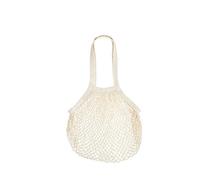 KitchenCraft Natural Elements - Sac de Courses Réutilisable en Filet, 100% Coton, 40 x 35 cm