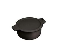 KitchenCraft Plaque à griller et plat à brunir pour micro-ondes, cuisson rapide, aliments de qualité four, robuste et léger, 26 x 29 x 9 cm, noir