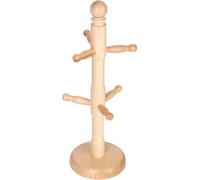 KitchenCraft Porte-gobelet vertical, forme d'arbre, hauteur 32 cm - Bois
