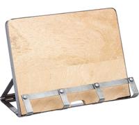 KitchenCraft - Porte-livre de cuisine style industriel Porte-tablette INDCBSTAND