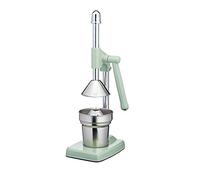 KitchenCraft - Presse-Agrumes Manuel à Levier en Aluminium et Inox, Collection Living Nostalgia, 18 x 12 x 36.5 cm - Vert Pâle