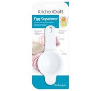 KitchenCraft Séparateur d'Œufs / Séparateur Œuf Blanc Jaune en Plastique (14 x 6,5 cm)