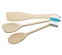 KitchenCraft - Set d'Ustensiles de Cuisine en Bois, Lot de 3