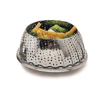 KitchenCraft Stainless Steel Collapsible Saucepan Steamer Basket, 28 cm (11 inch)