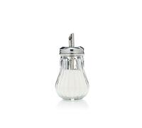 KitchenCraft - Sucrier Doseur en Verre, Style Rétro, 7 x 7 x 13.5 cm