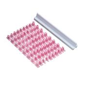 KitchenCraft Sweetly Does It - Tampons en Forme de Lettres de l'Alphabet pour Glaçage, Plastique, Lot de 73
