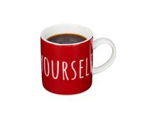 KitchenCraft Tasse à expresso en porcelaine 80ml "Espresso Yourself