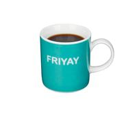 KitchenCraft Tasse à expresso Friyay en porcelaine 80ml