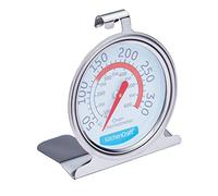 KitchenCraft Thermomètre de four, en acier inoxydable pour four à chaleur tournante et four à gaz, 6,5 x 8 cm, argenté