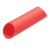 KitchenCraft - Tube Éplucheur d'Ail en Silicone, Rouge, 13,5 cm
