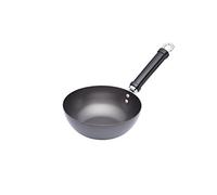 KitchenCraft World of Flavours Petit wok résistant à la chaleur, acier au carbone non collant, 2 cm