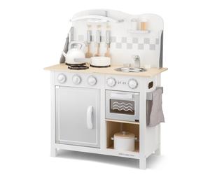 Kitchenette bon appétit blanche argent