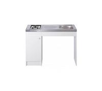 Kitchenette domino gaz largeur 120 cm sans réfrigérateur