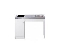 Kitchenette domino vitro +m largeur 120 cm sans réfrigérateur