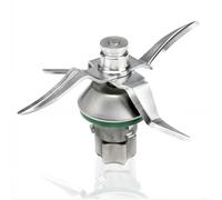 KitchenMod Ensemble Couteaux de Rechange compatible avec les robots de cuisine série TM6, Lames en Acier Inoxydable avec Joint, Roulement Renforcé et Entraîneur Métallique