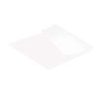 KITCHENRAKU KR Tapis en silicone antidérapant 1,5 mm, tapis de bricolage en silicone résistant à la chaleur, réutilisable, adapté à un usage alimentaire, passe au lave-vaisselle (Transparent, 50x70cm)
