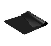 KITCHENRAKU KR Tapis en silicone antidérapant 1,5 mm, tapis de bricolage en silicone résistant à la chaleur, réutilisable, adapté à un usage alimentaire, passe au lave-vaisselle (Noir, 40x60cm)