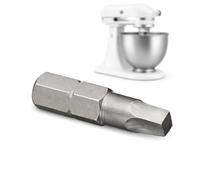 KitchenTech Embout carré pour robot de cuisine KitchenAid - Embout spécial pour desserrer les vis de sécurité du boîtier - Outil de réparation pour Artisan, Classic, Ultra & Heavy Duty