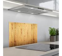 KitchenYeah© Crédence Adhésive Cuisine 40x60 cm Résistant À La Chaleur Plaque Adhesif Fond De Hotte Interieur Cuisson Sur Mesure Motifs - Étagères - Nature