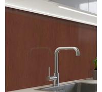 KitchenYeah© Crédence Adhésive Cuisine 60x80 cm Résistant À La Chaleur Plaque Adhesif Fond De Hotte Interieur Cuisson Sur Mesure Bois - Étagère - Abstrait - Motifs