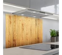 KitchenYeah© Crédence Adhésive Cuisine 60x90 cm Résistant À La Chaleur Plaque Adhesif Fond De Hotte Interieur Cuisson Sur Mesure Motifs - Étagères - Nature