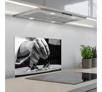 KitchenYeah© Crédence Adhésive Cuisine Résistant À La Chaleur Plaque | 40x60 cm - Adhesif Fond De Hotte Interieur Cuisson Sur Mesure Chef - garniture - plat
