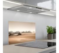 KitchenYeah© Crédence Adhésive Résistant À La Chaleur 40x60 cm Protection Mur Cuisine Panneaux Muraux Adhesif Panneau Decoratif Interieur Désert - Roches - Nature - Sable