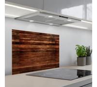 KitchenYeah© Crédence Adhésive Résistant À La Chaleur 50x70 cm Protection Mur Cuisine Panneaux Muraux Adhesif Panneau Decoratif Interieur Bois dur - Robuste - Motifs