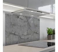 KitchenYeah© Credence Cuisine 55x80 cm Adhesif Protection Mur Plaque De Cuisson Plastique Rigide Revetement Murale À Coller Ancien - Béton