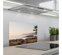KitchenYeah© Crédence Cuisine À Coller 40x60 cm Protection Plaque De Cuisson Adhesif Plastique Rigide Dalle Murale Paysage - Littoral - Dunes