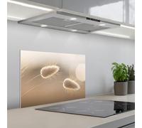 KitchenYeah© Credence Cuisine Sur Mesure 40x60 cm Plaque Adhesive Murale Panneau Decoratif Interieur Peel And Stick Mural Protection Mur Haze tail grass - Poils de céréales - Lumière du soleil