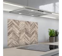 KitchenYeah© Credence Cuisine Sur Mesure 50x70 cm Plaque Adhesive Murale Panneau Decoratif Interieur Peel And Stick Mural Protection Mur Étagère - Motifs - Brocante