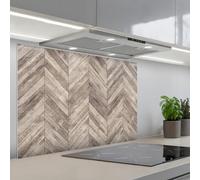 KitchenYeah© Credence Cuisine Sur Mesure 55x80 cm Plaque Adhesive Murale Panneau Decoratif Interieur Peel And Stick Mural Protection Mur Étagère - Motifs - Brocante