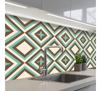 KitchenYeah© Credence Cuisine Sur Mesure 80x200 cm Plaque Adhesive Murale Panneau Decoratif Interieur Peel And Stick Mural Protection Mur Années 5 - Star - Design