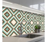 KitchenYeah© Credence Cuisine Sur Mesure 80x300 cm Plaque Adhesive Murale Panneau Decoratif Interieur Peel And Stick Mural Protection Mur Années 5 - Star - Design