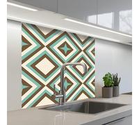 KitchenYeah© Credence Cuisine Sur Mesure 80x80 cm Plaque Adhesive Murale Panneau Decoratif Interieur Peel And Stick Mural Protection Mur Années 5 - Star - Design