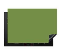 KitchenYeah© Protection Plaque Cuisson Protecteur Decoration Accessoire | 71x52 cm Deco Cuisine Cache Induction Protège Pour Cuisiniere Kitchen Gadget Moss - Green - Vert
